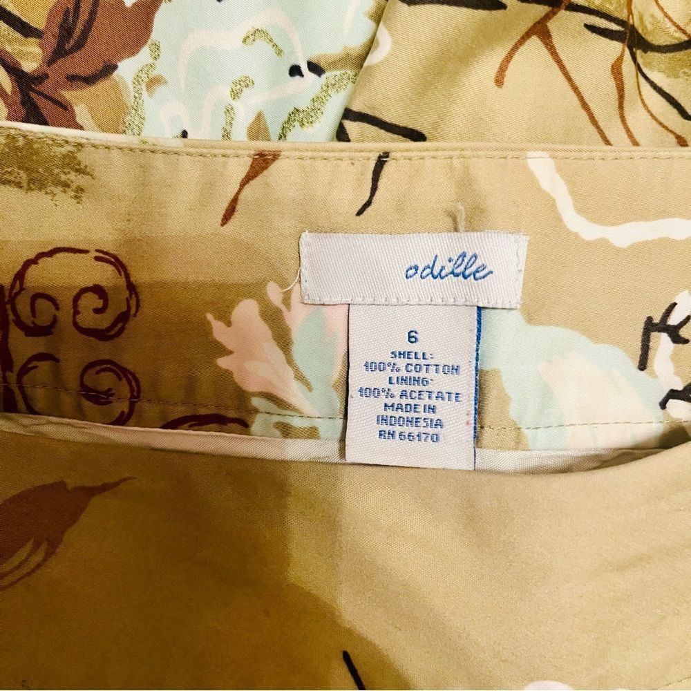Anthropologie Odille Floral Bird Print - Picture 3 of 6